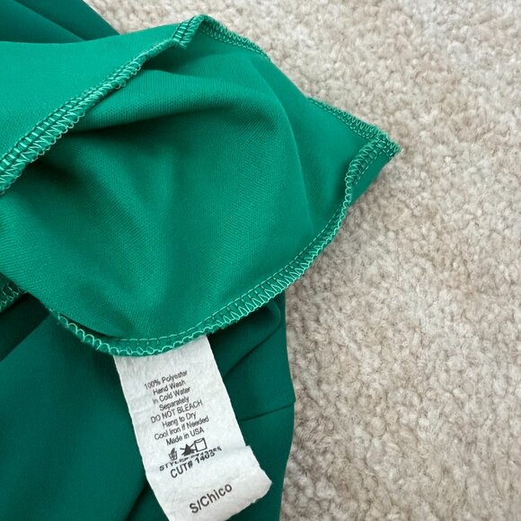 Jella Couture Green Boho Summer Hilo Sleeveless Maxi Dress S - Picture 11 of 11